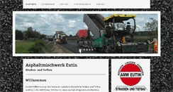 Desktop Screenshot of amw-eutin.de